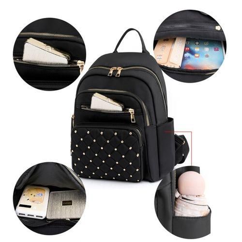 Sac A Dos Oxford Pour Femme - Noir