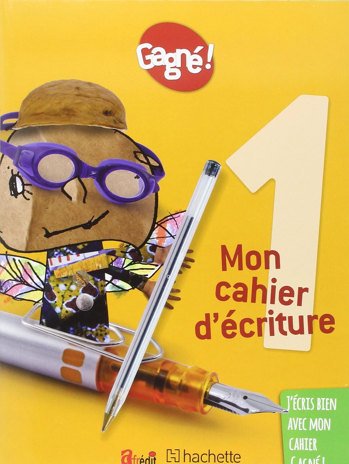 Mon cahier d'écriture 1 CI (HACHETTE)