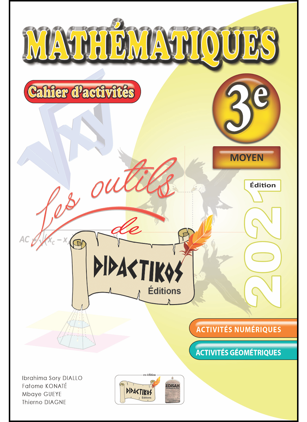 Cahier d’activités mathématiques 3éme