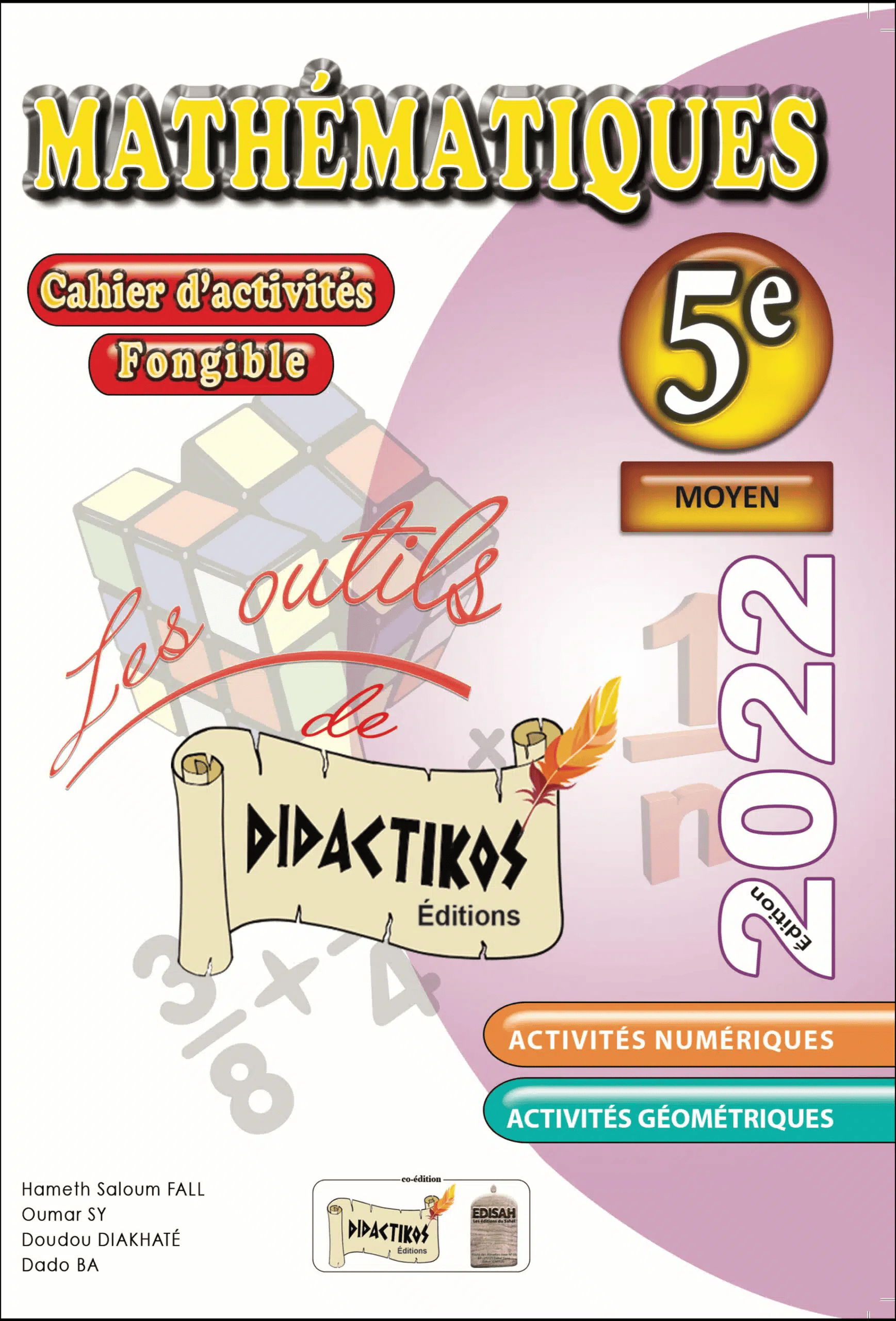 Cahier d’activités maths 5éme