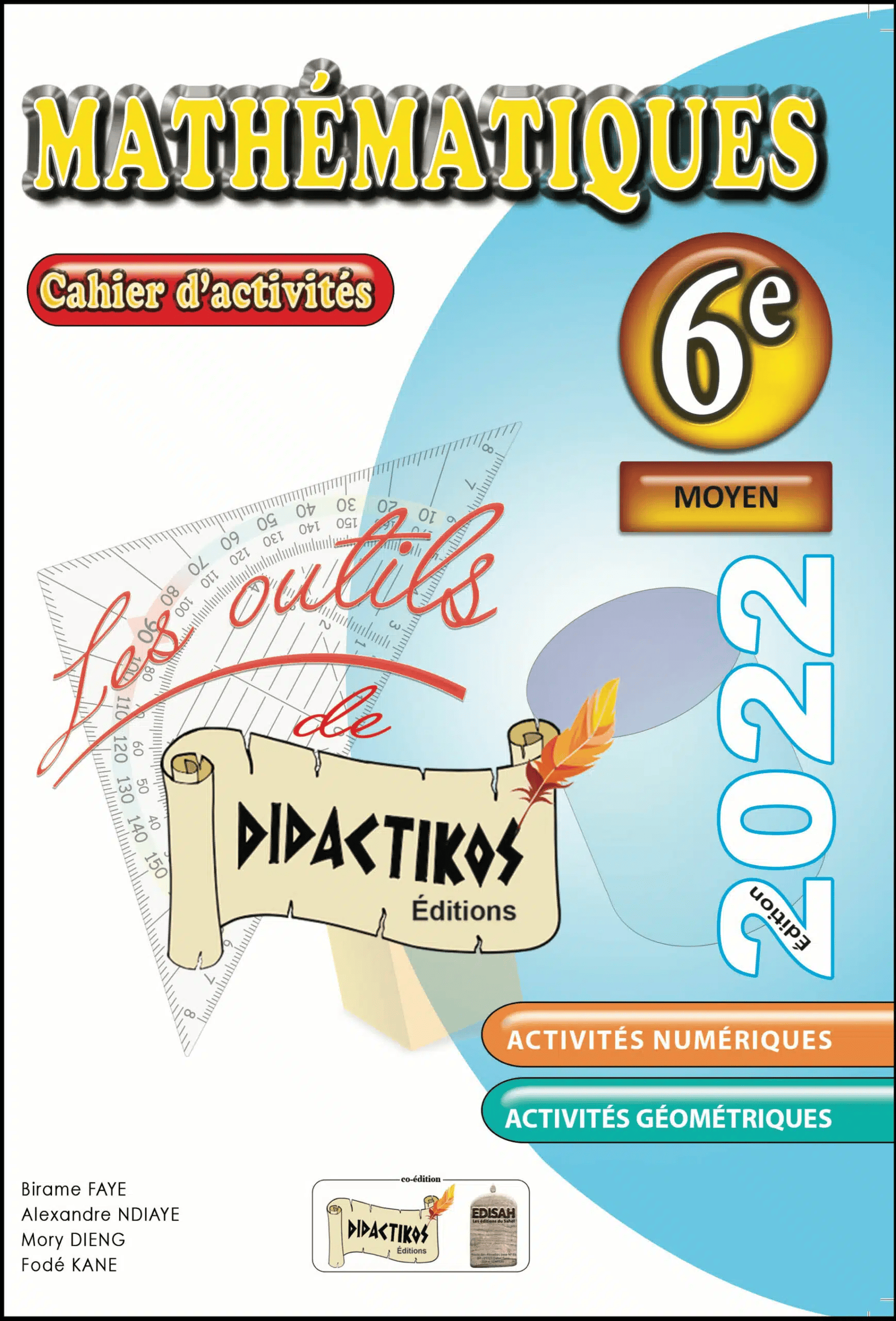 Cahier d’activités maths 6éme
