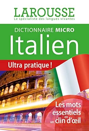 DICTIONNAIRE MICRO ITALIEN – LAROUSSE