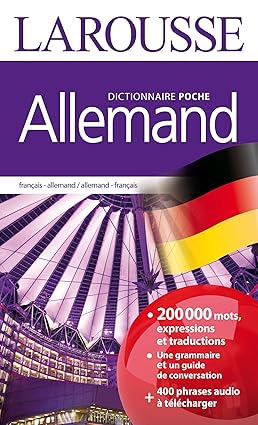 DICTIONNAIRE DE POCHE FRANÇAIS ALLEMAND – LAROUSSE