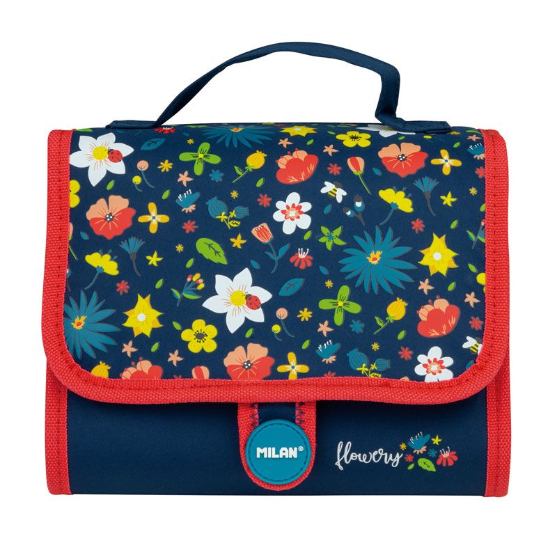  CARTABLE 2 TROUSSES CONT FLOWERY