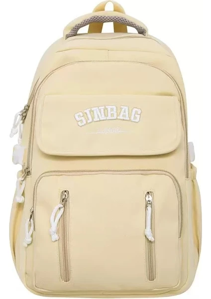 Sac à dos grande capacité, idéal pour élèves de collège, lycée et étudiantes universitaires. Pratique, résistant .