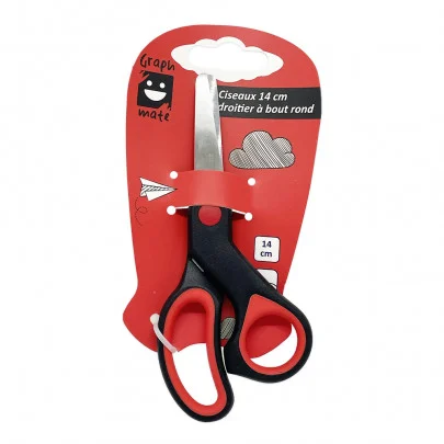  Ciseaux GRAPHMATE 14cm droitier rouge 