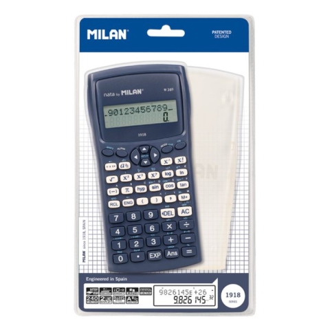 Blister calculatrice scientifique M240, 430 since 1918 collection, bleu