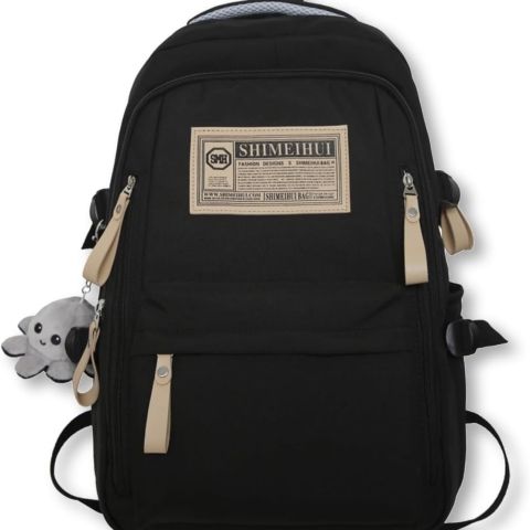 Sac à dos Kawaii avec accessoires – design esthétique, grande capacité, idéal école, voyage et quotidien au Sénégal