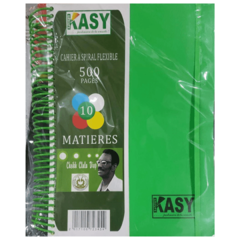  CAHIER 10 MATIERES 500P – KASY