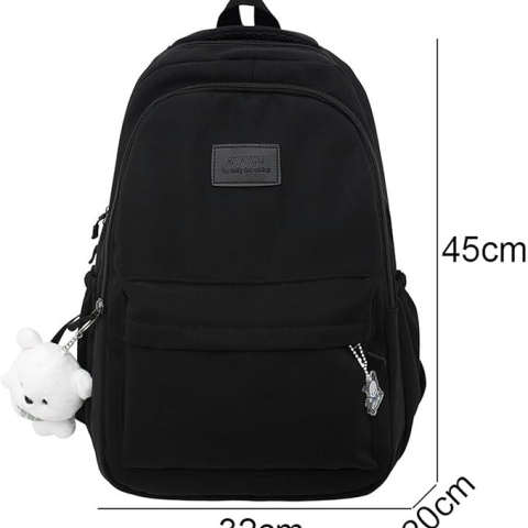Sac à dos pour femmes et adolescentes – polyvalent, confortable et spacieux pour école, université et voyages au Sénégal