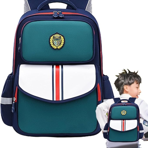 Sac à dos scolaire pour enfants – multi-poches, réfléchissant, imperméable, idéal maternelle et primaire au Sénégal