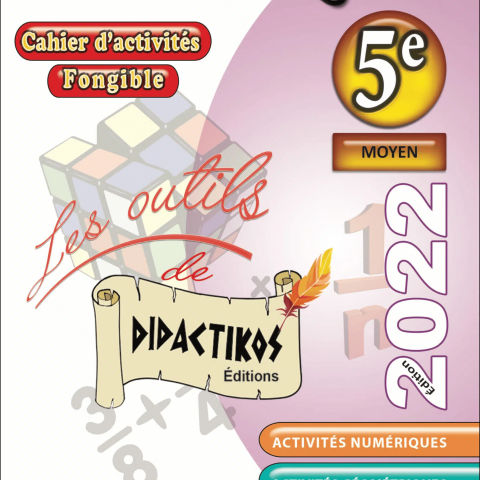 Cahier d’activités maths 5éme