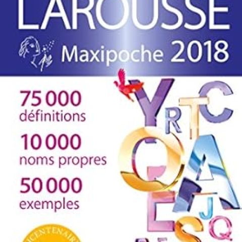 DICTIONNAIRE MAXIPOCHE 2018 – LAROUSSE
