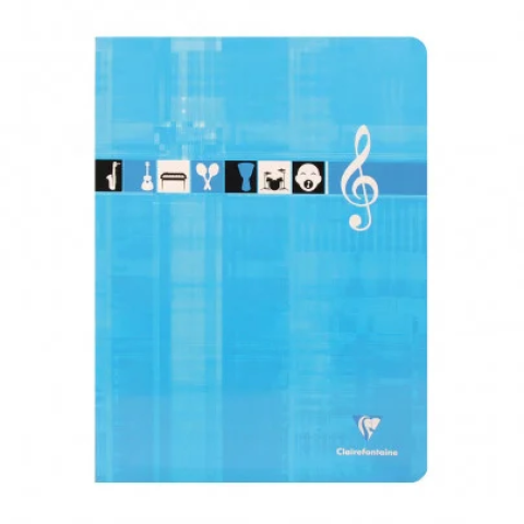  Cahier de musique 24x32 48 pages sans spirale 